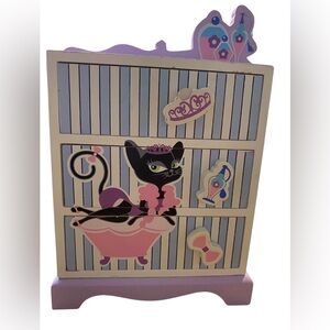 🐈‍⬛Whimsical Black Cat With Crown Jewelry Box Cute Cat-Themed Jewelry Box